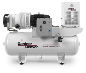 Industrial Gardener Denver Hydrovane VR07 Oil Rotary Vane Air Compressor